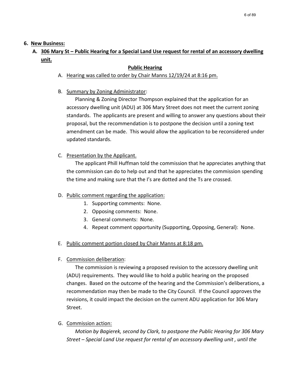 Page 6 of the packet; its text follows