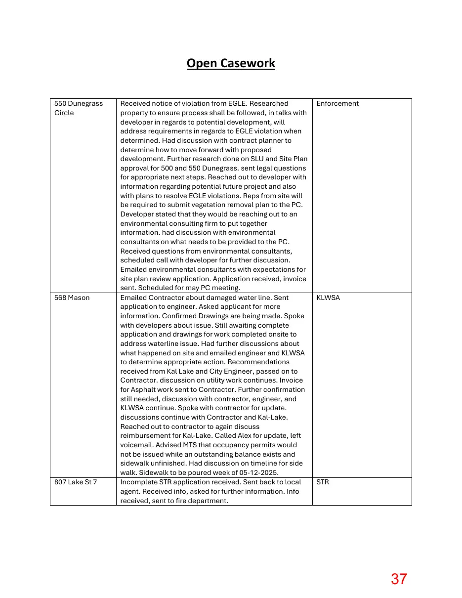 Page 37 of the packet; its text follows