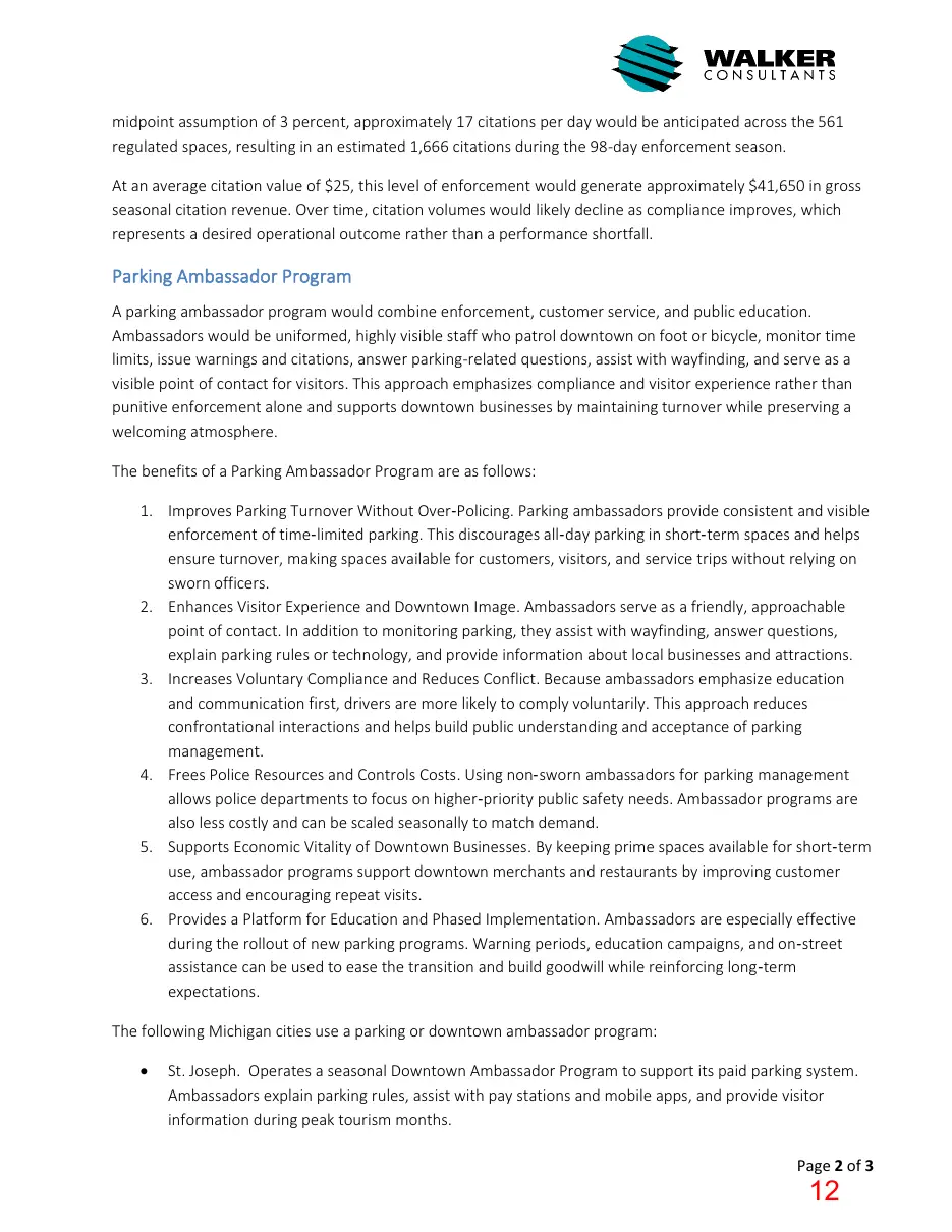 Page 12 of the packet; its text follows