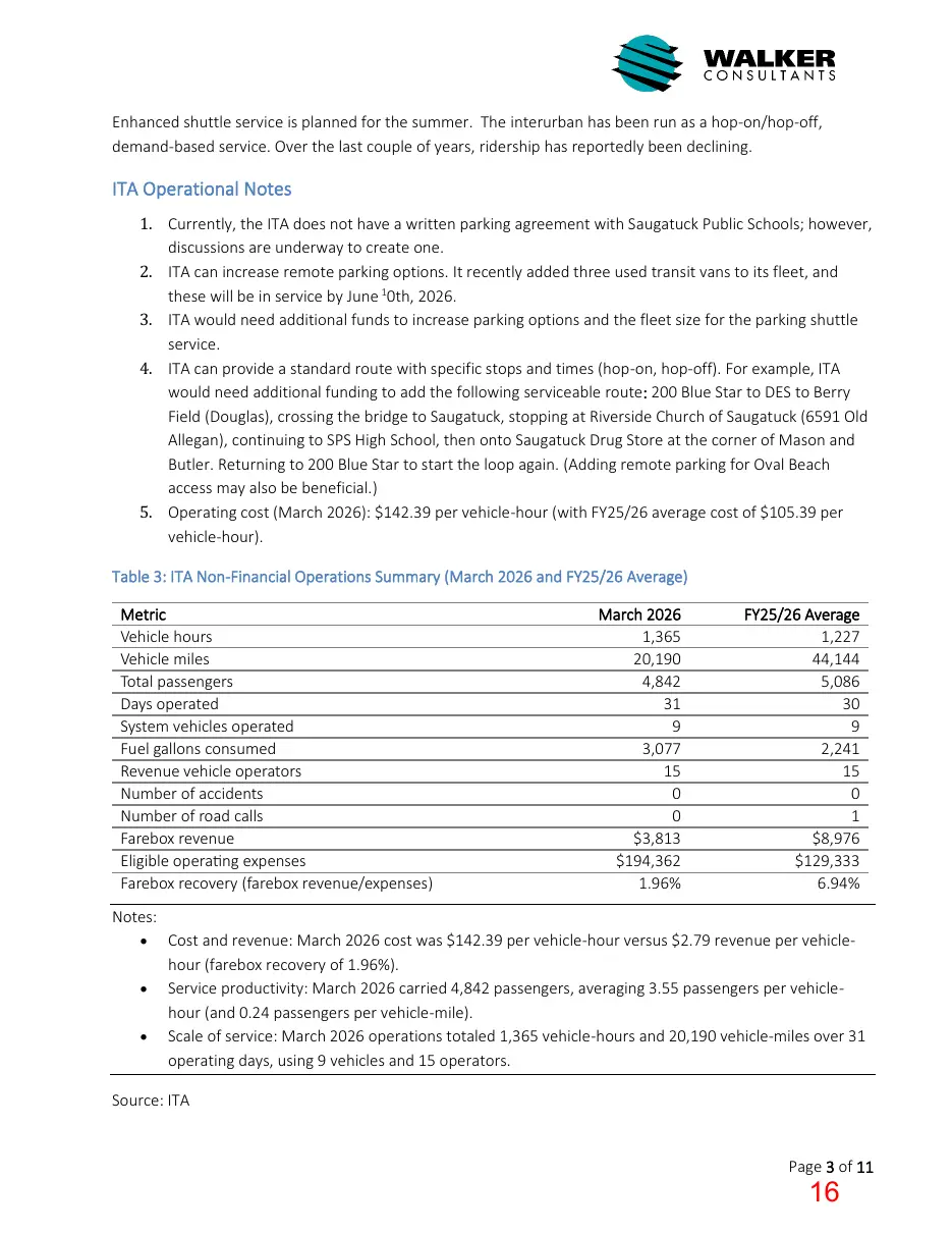 Page 16 of the packet; its text follows