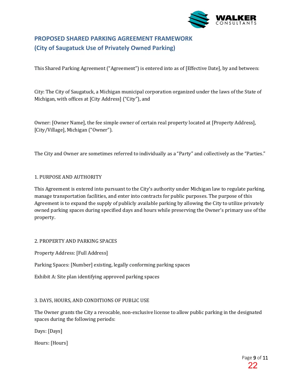 Page 22 of the packet; its text follows