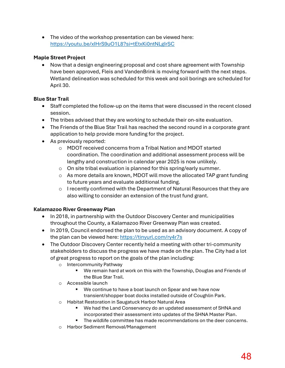 Page 48 of the packet; its text follows