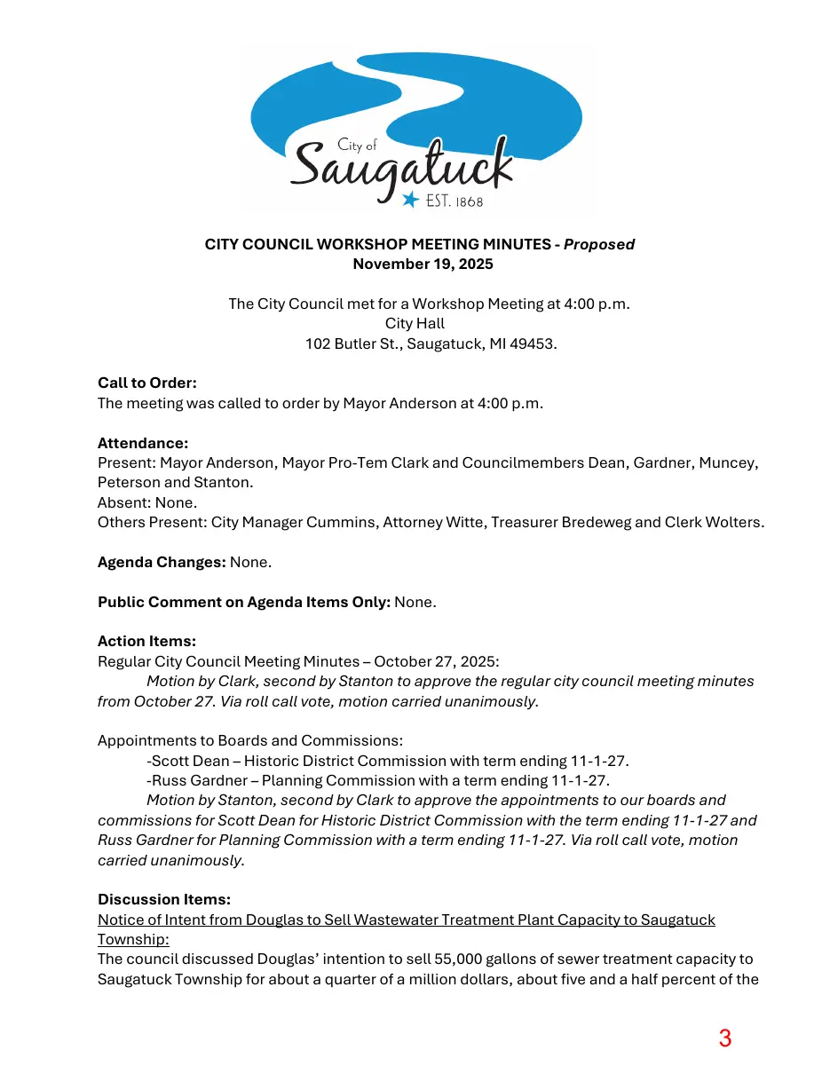 Page 3 of the packet; its text follows