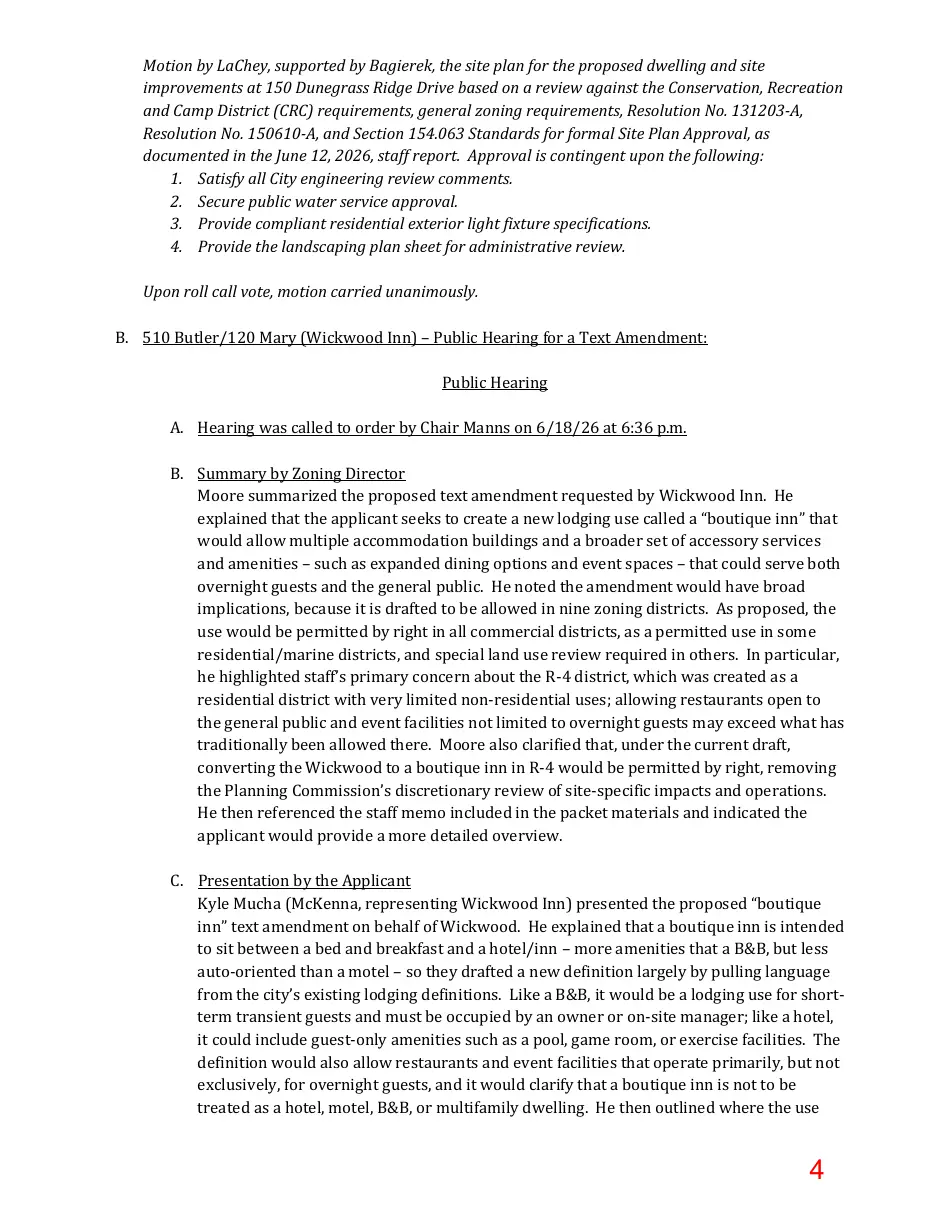 Page 4 of the packet; its text follows