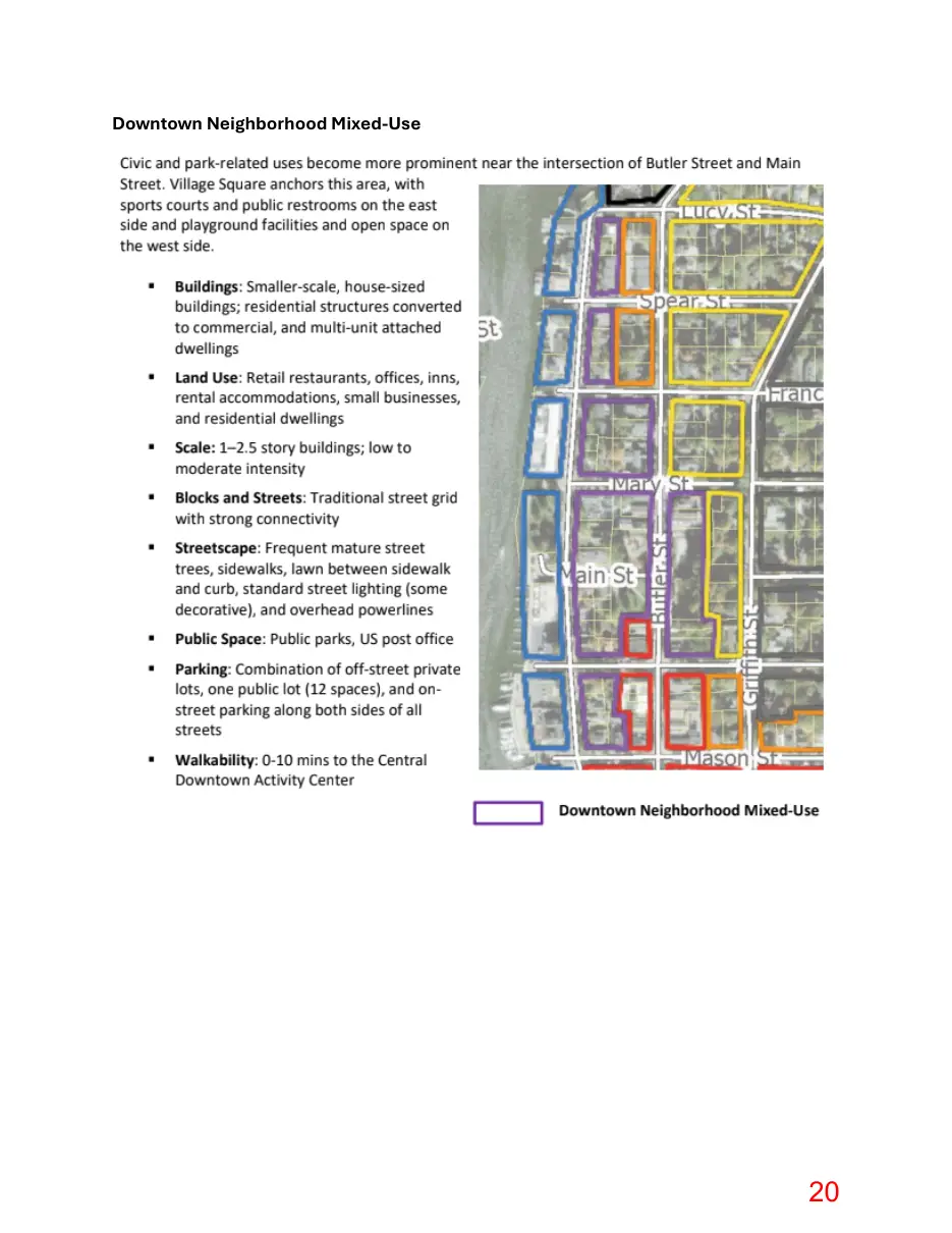 Page 20 of the packet; its text follows