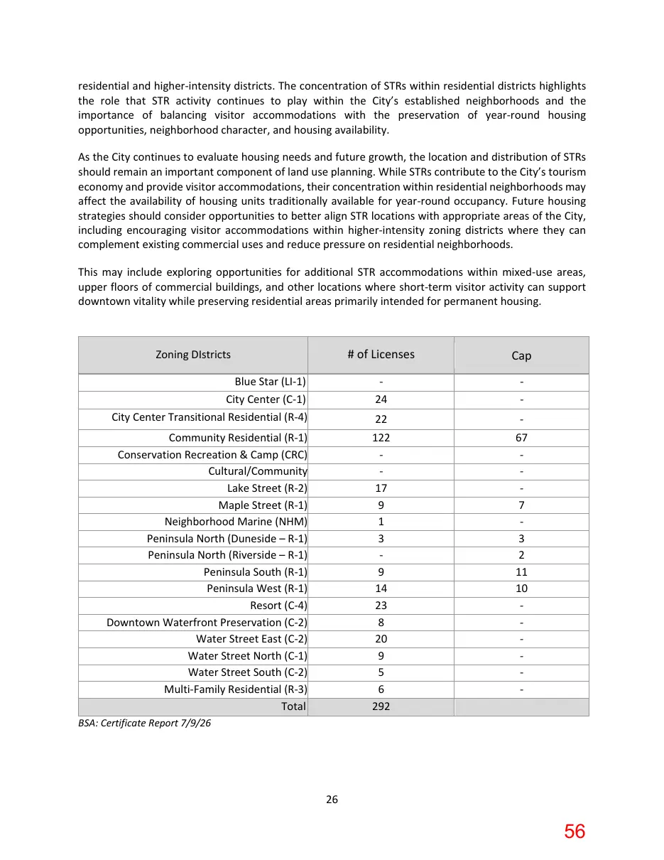 Page 56 of the packet; its text follows
