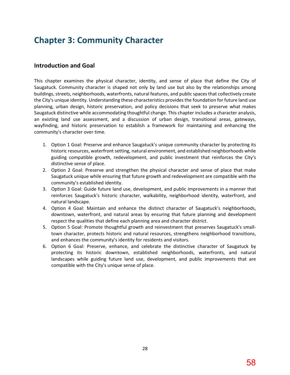 Page 58 of the packet; its text follows