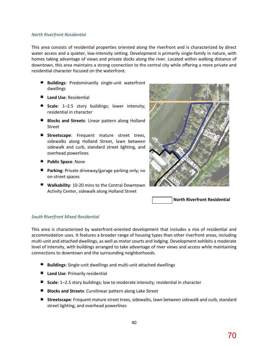 Page 70 of the packet; its text follows
