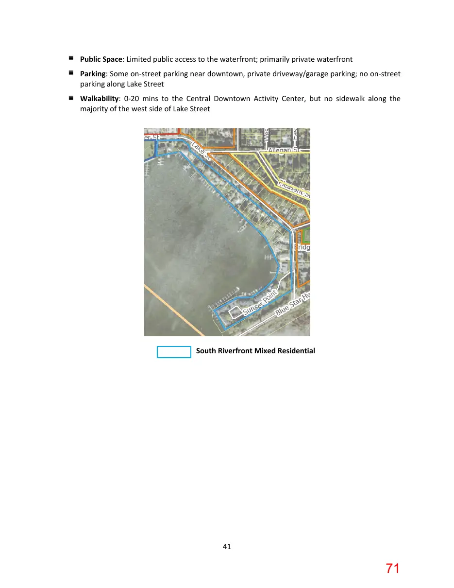 Page 71 of the packet; its text follows