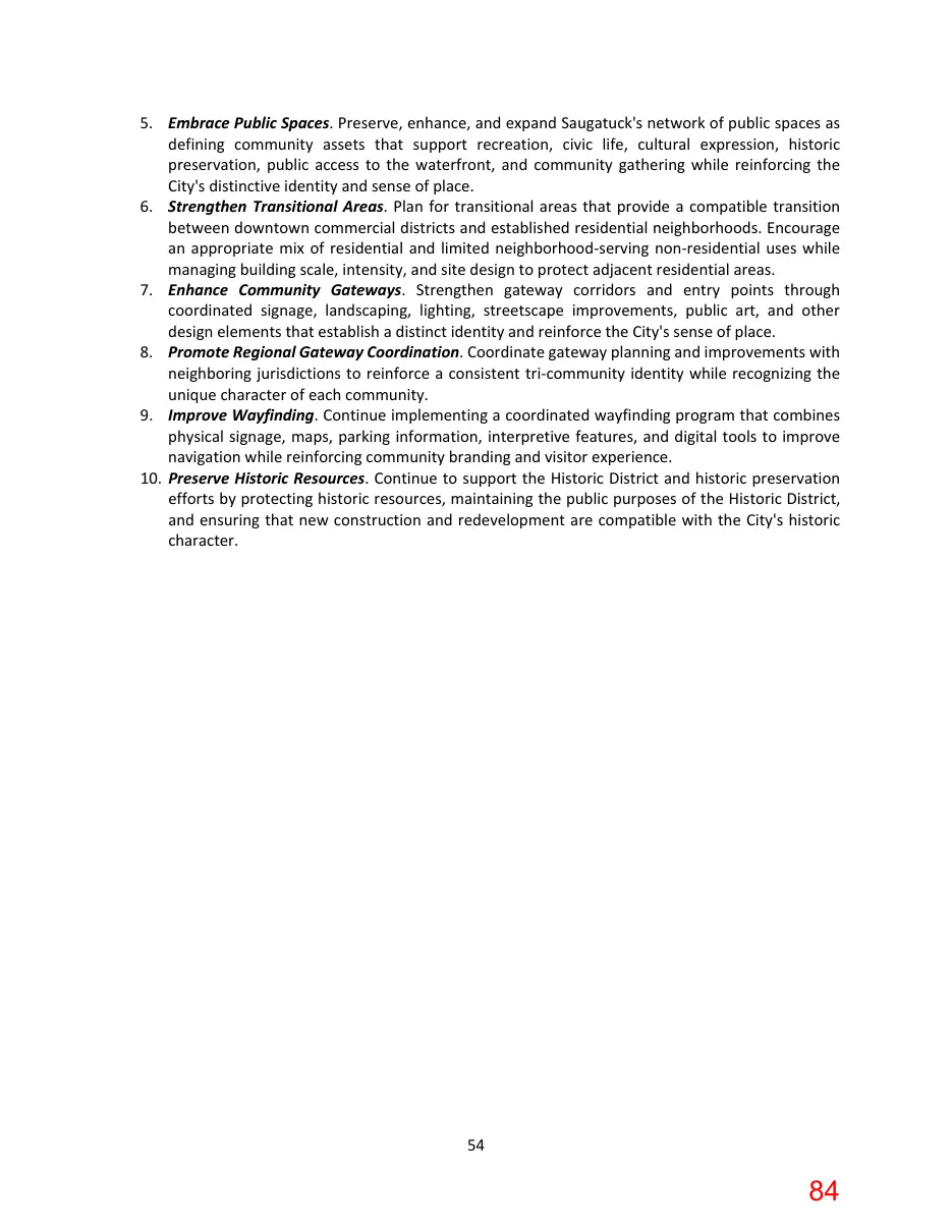 Page 84 of the packet; its text follows