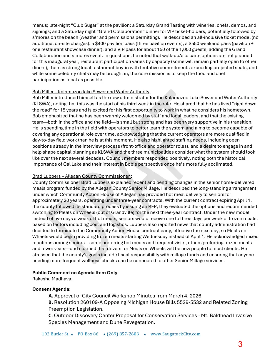 Page 3 of the packet; its text follows