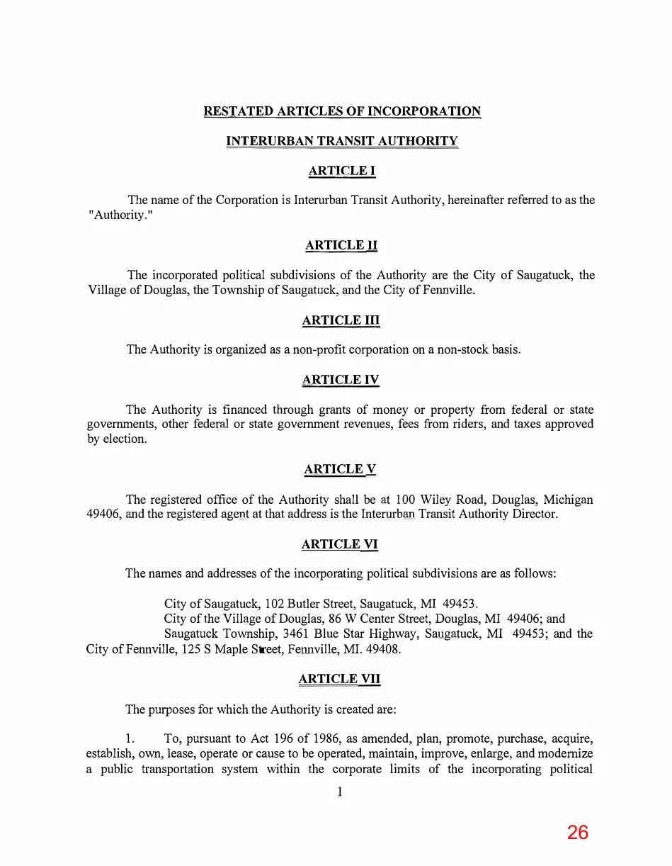 Page 26 of the packet; its text follows