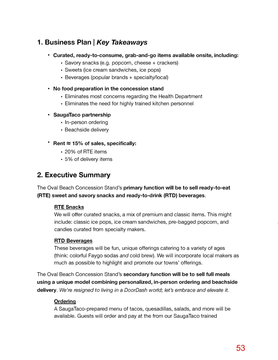 Page 53 of the packet; its text follows