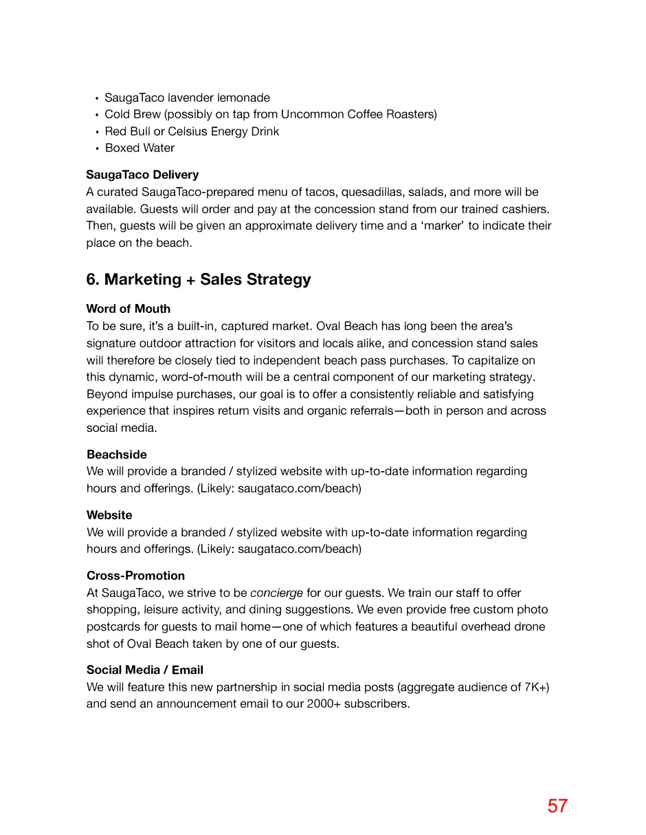 Page 57 of the packet; its text follows
