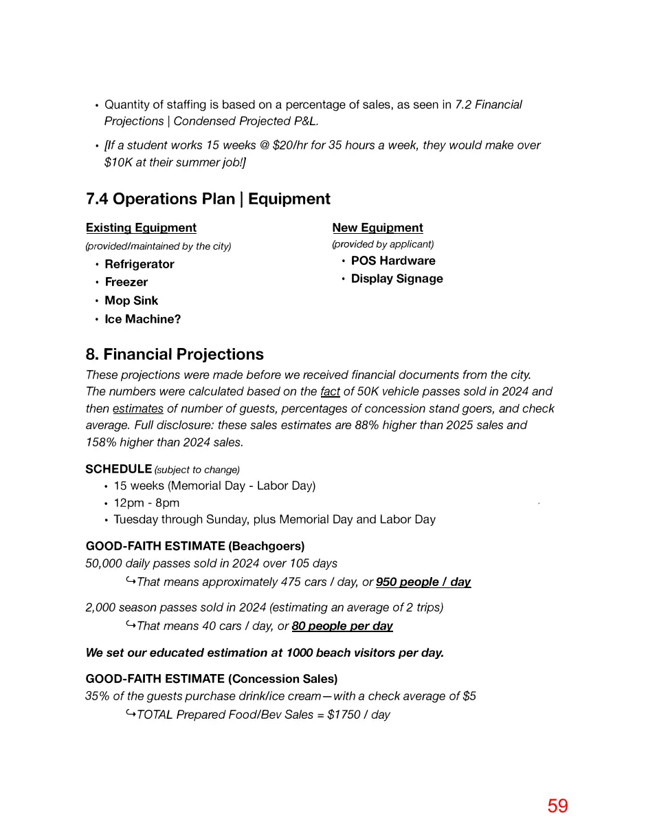 Page 59 of the packet; its text follows