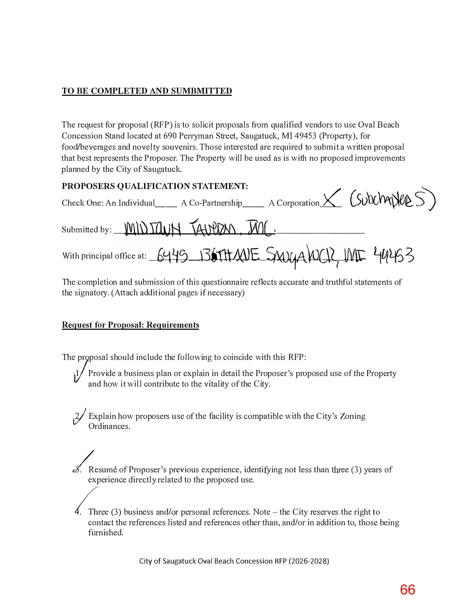 Page 66 of the packet; its text follows