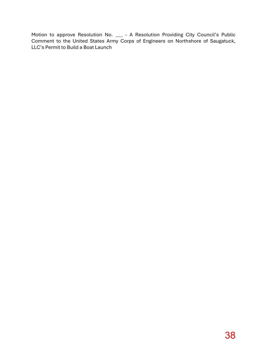 Page 38 of the packet; its text follows