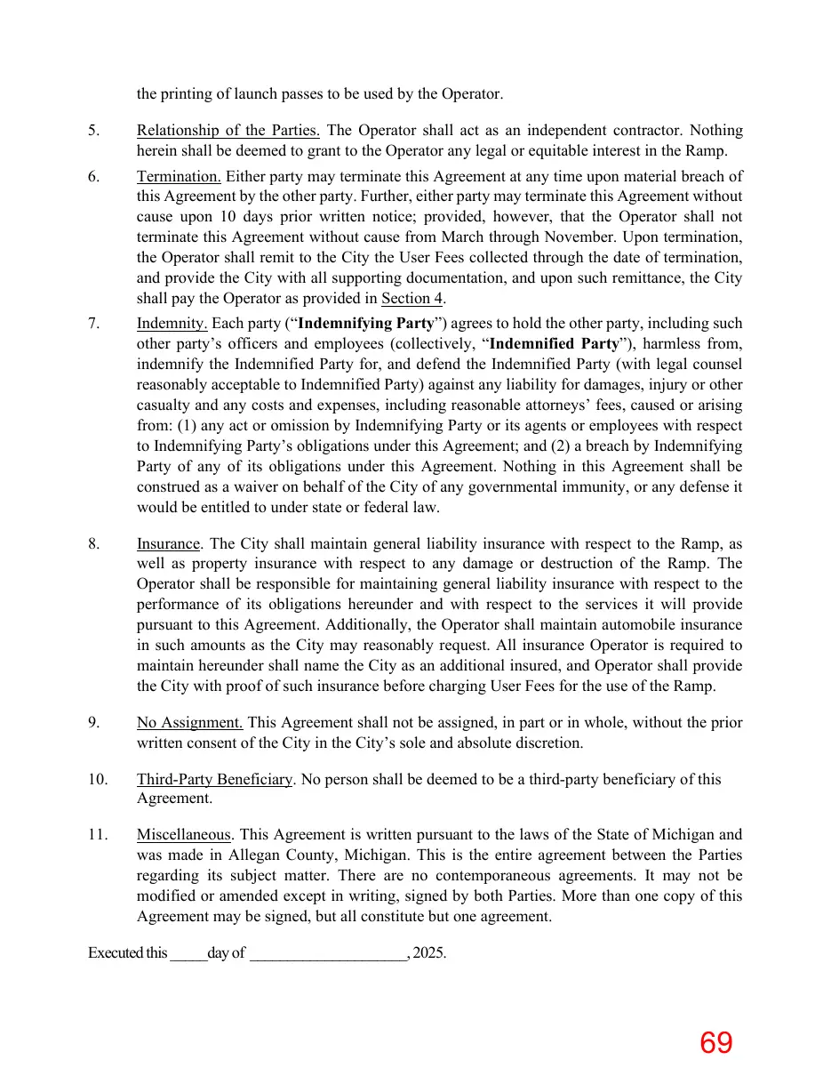 Page 69 of the packet; its text follows