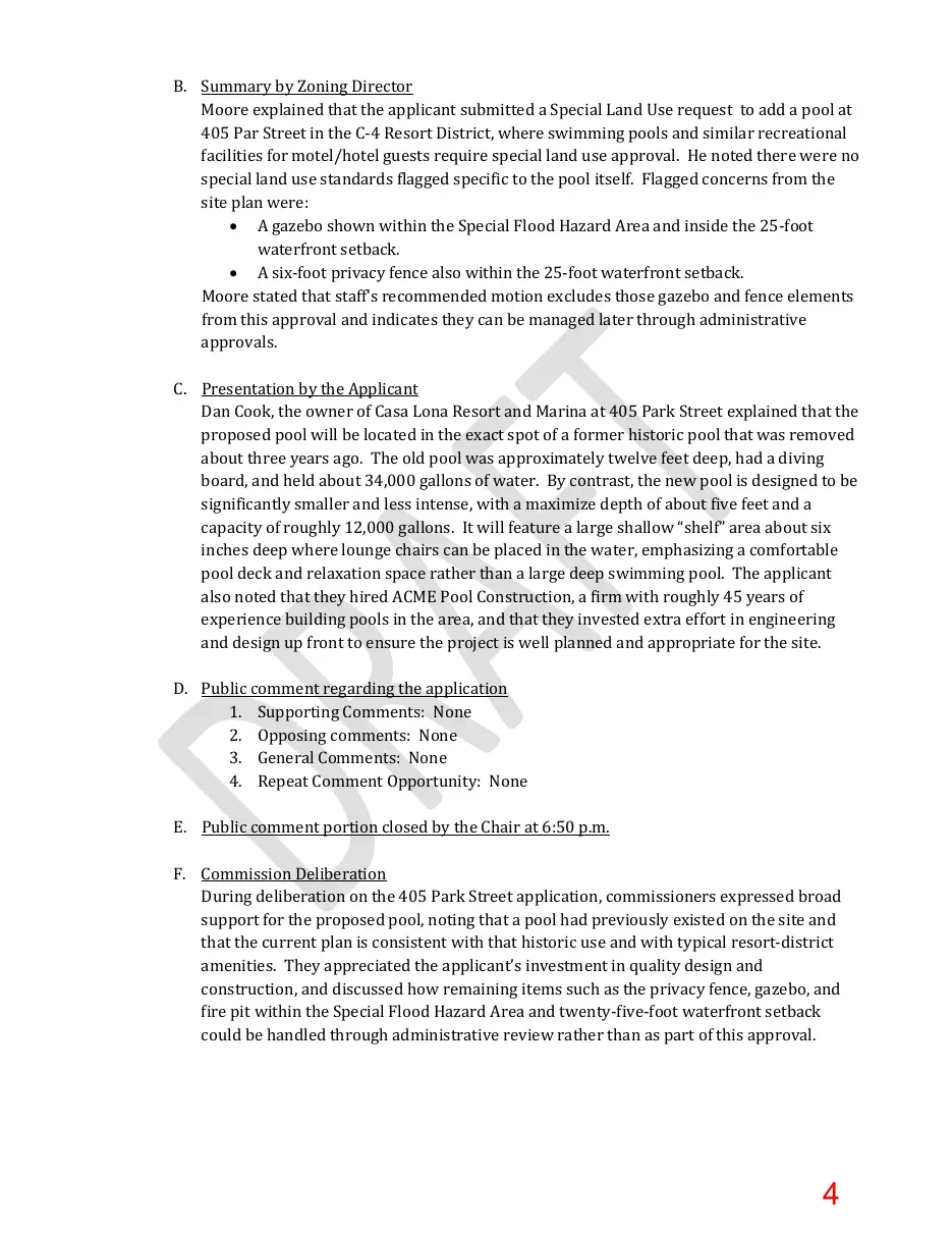Page 4 of the packet; its text follows