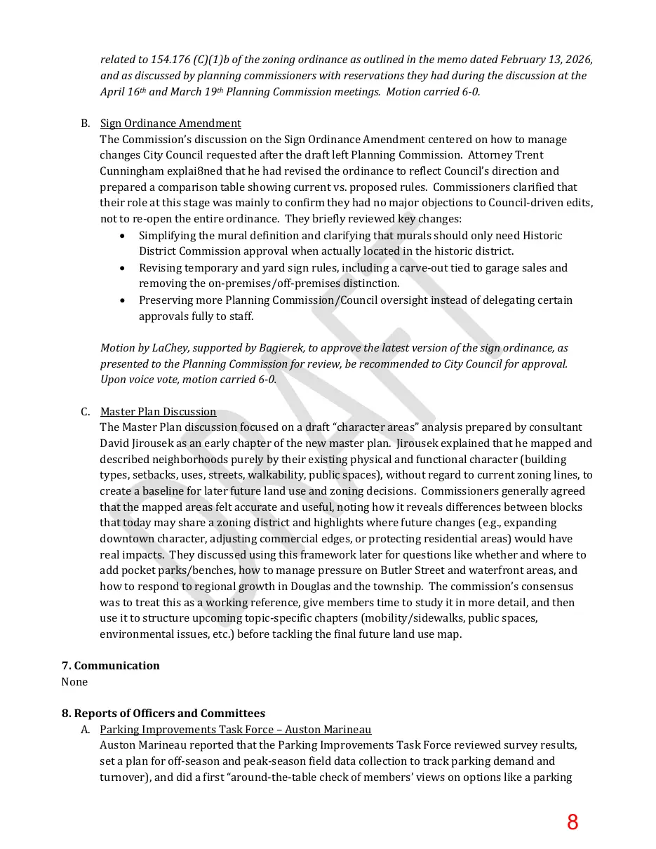 Page 8 of the packet; its text follows