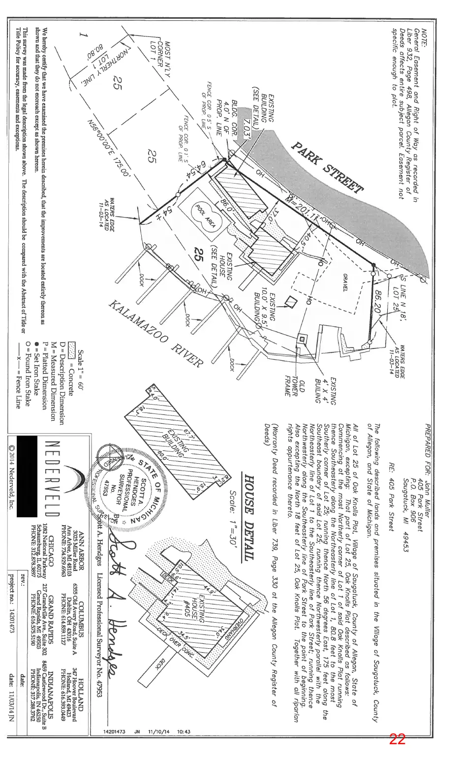 Page 22 of the packet, a scanned page