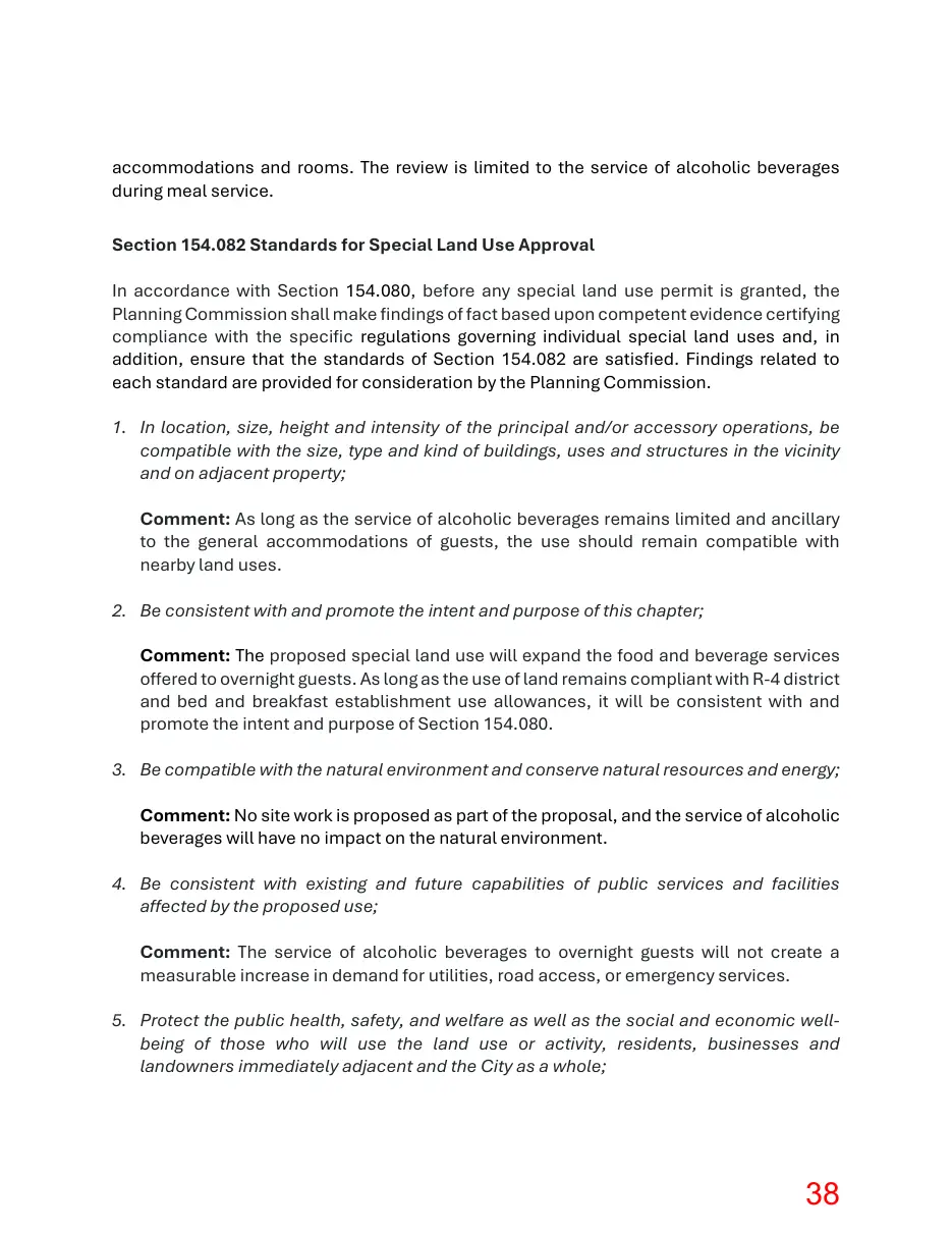 Page 38 of the packet; its text follows