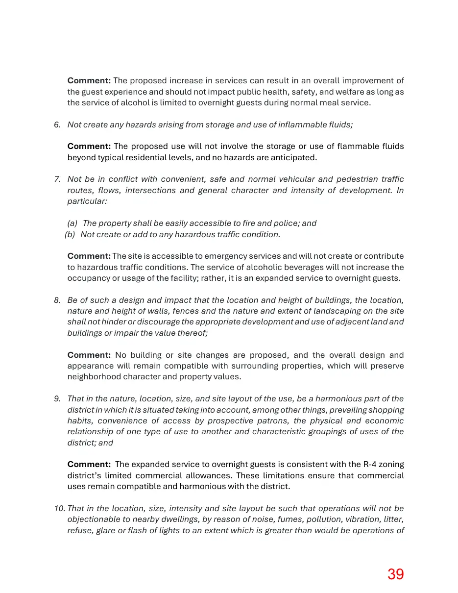 Page 39 of the packet; its text follows