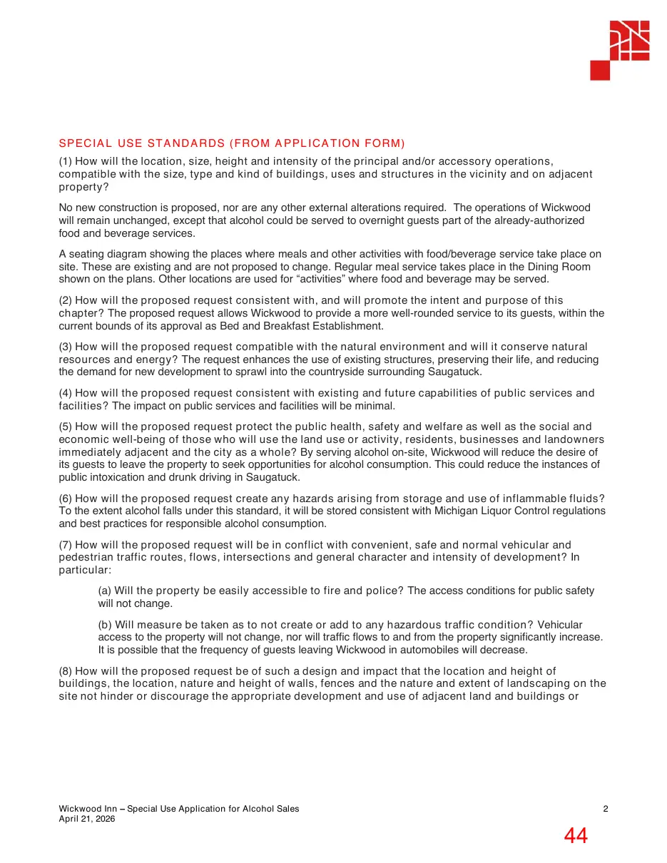 Page 44 of the packet; its text follows