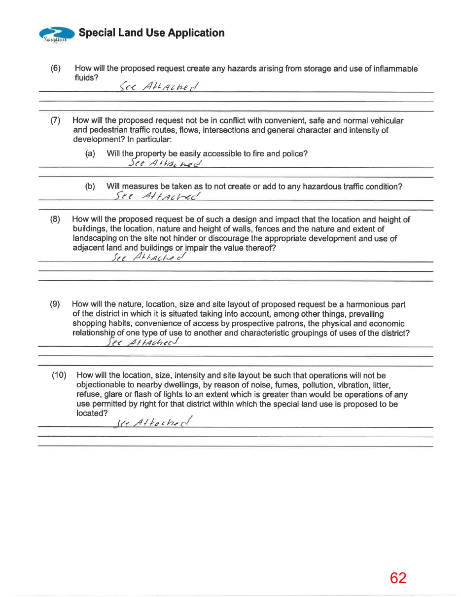 Page 62 of the packet, a scanned page