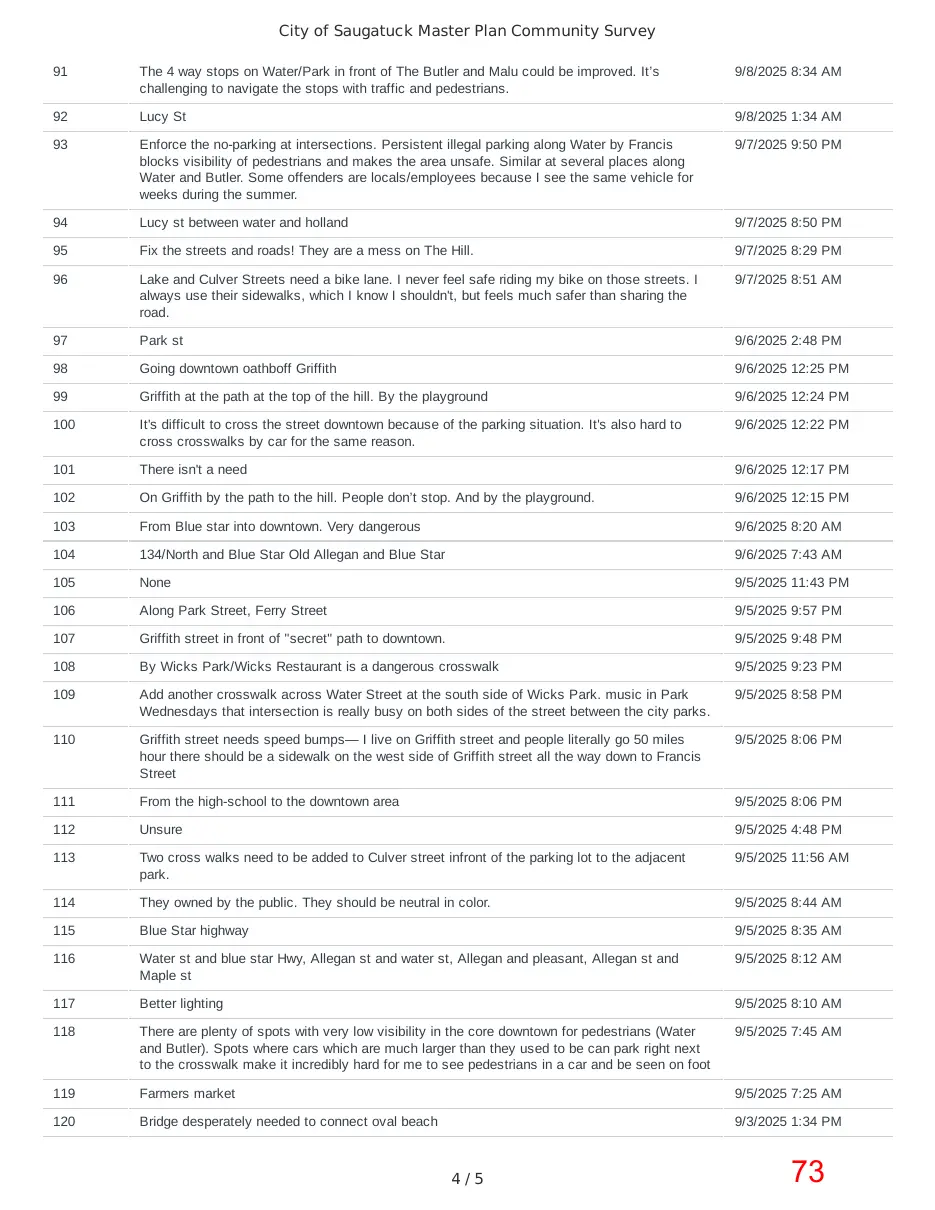 Page 73 of the packet; its text follows