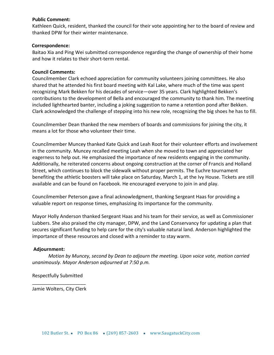 Page 7 of the packet; its text follows
