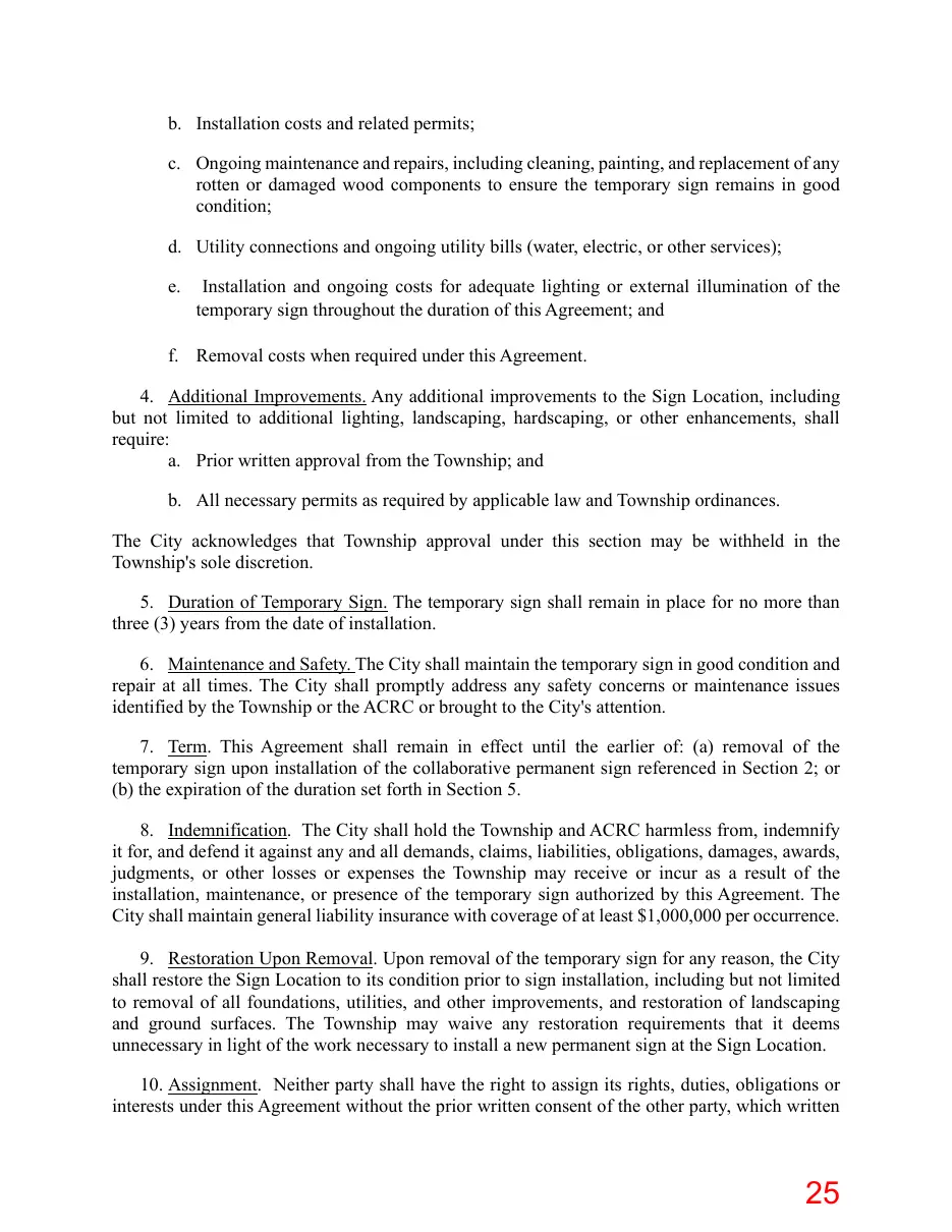 Page 25 of the packet; its text follows