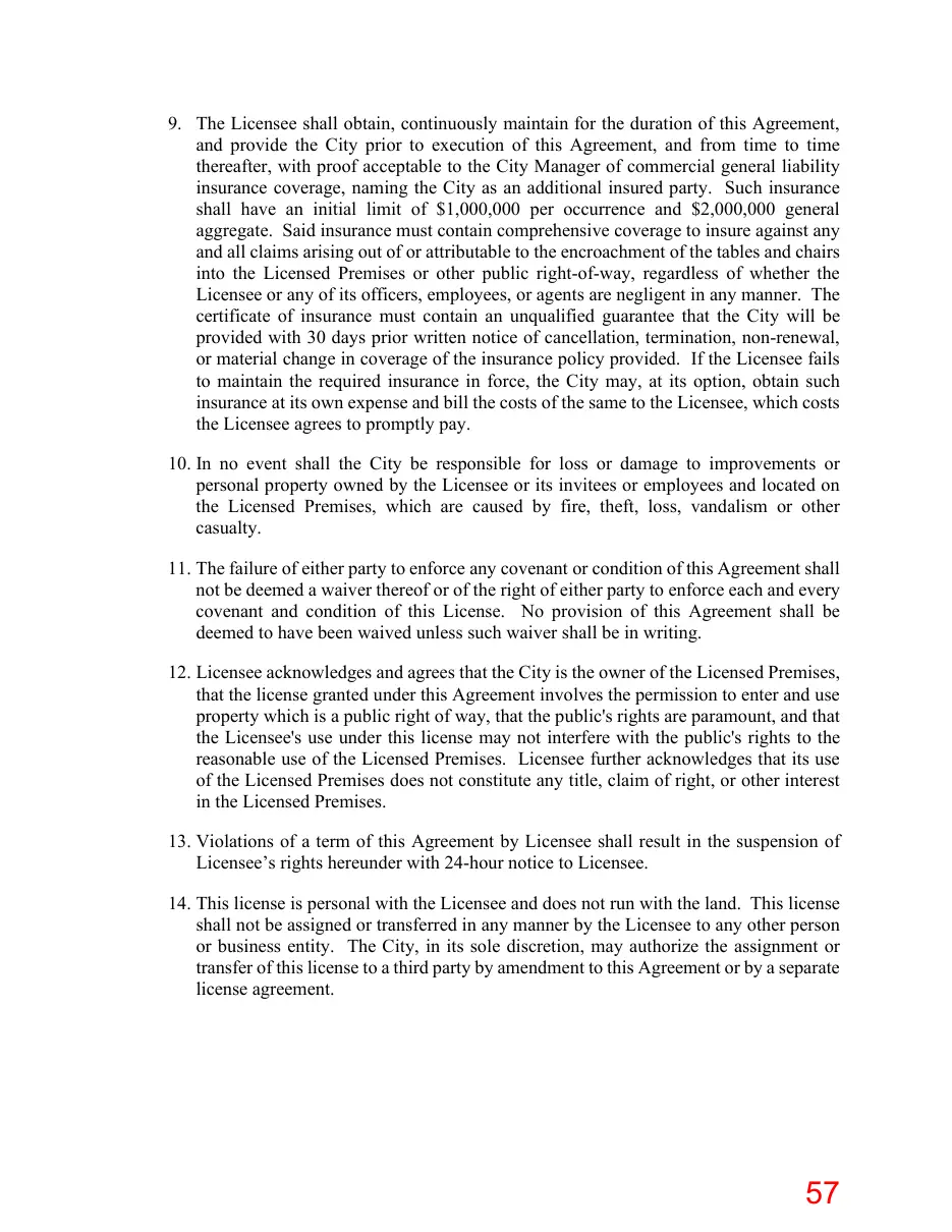 Page 57 of the packet; its text follows