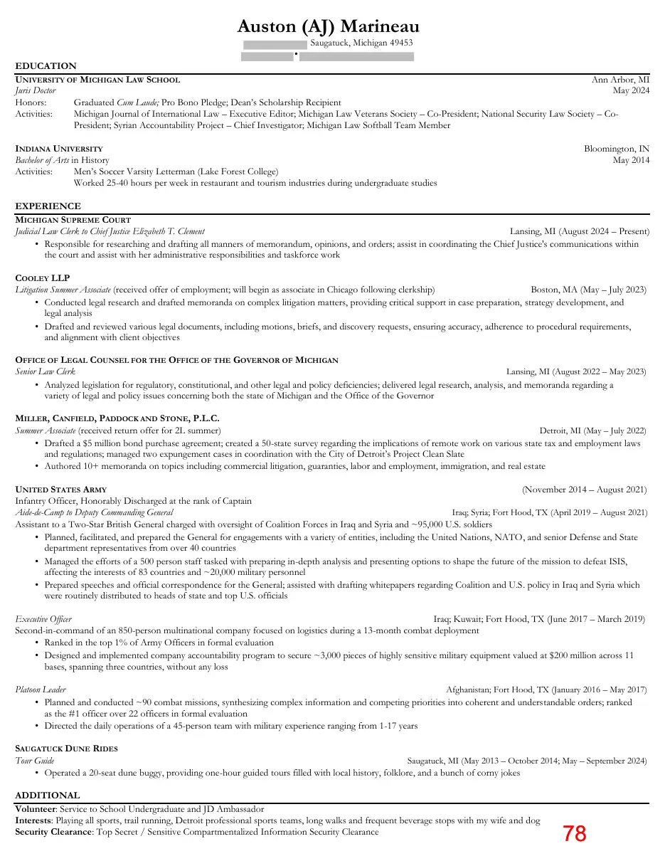 Page 78 of the packet; its text follows