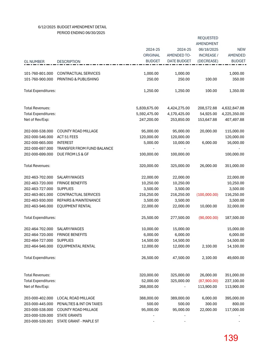 Page 139 of the packet; its text follows