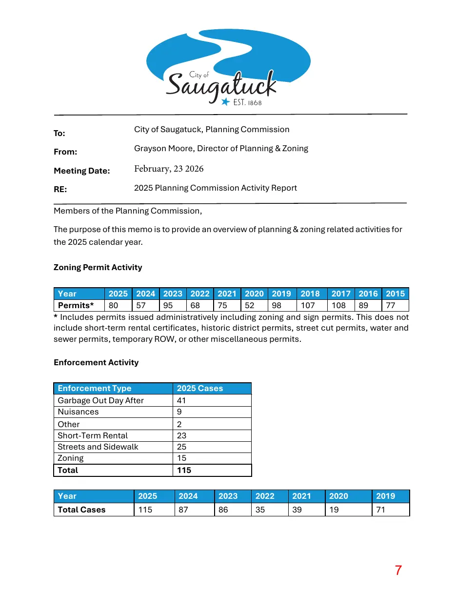 Page 7 of the packet; its text follows