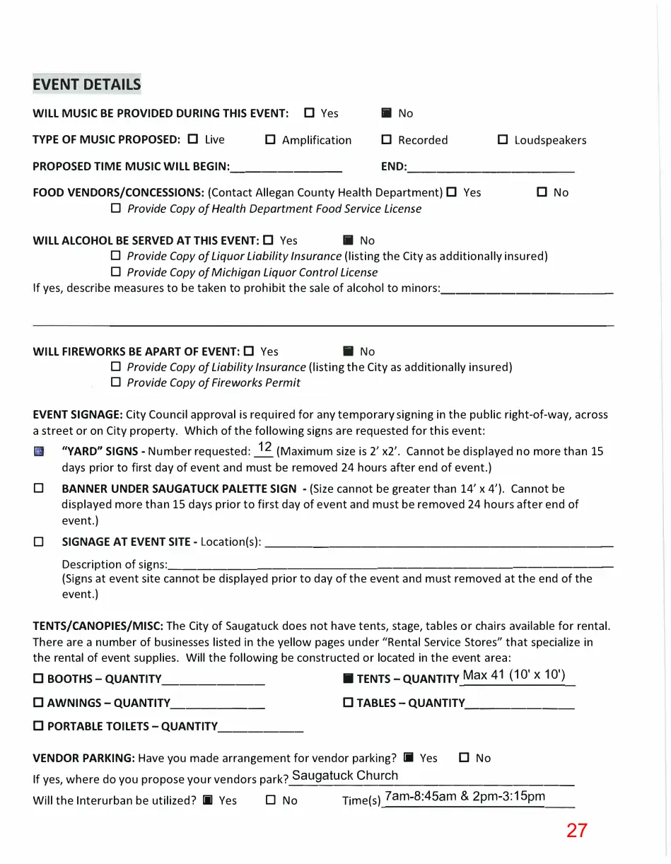 Page 27 of the packet; its text follows