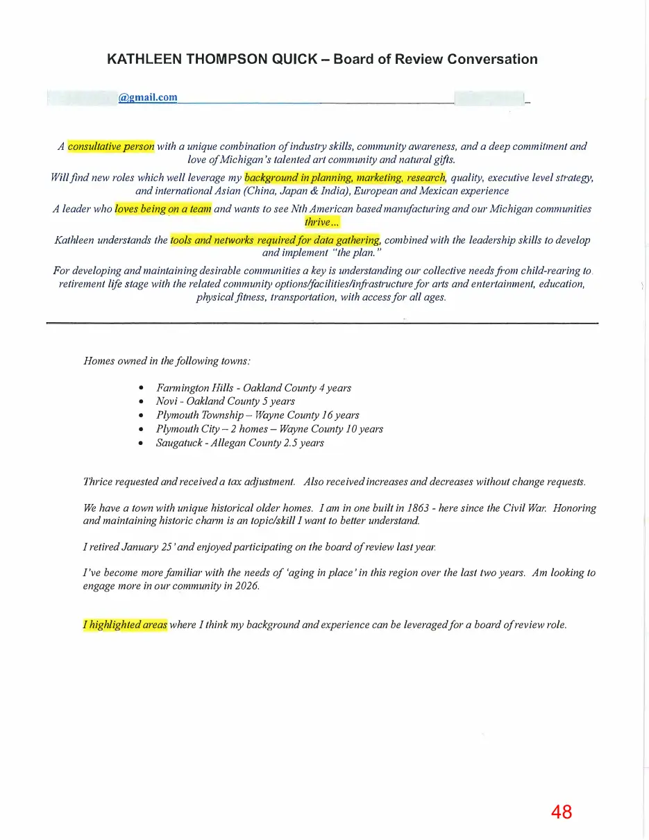 Page 48 of the packet; its text follows