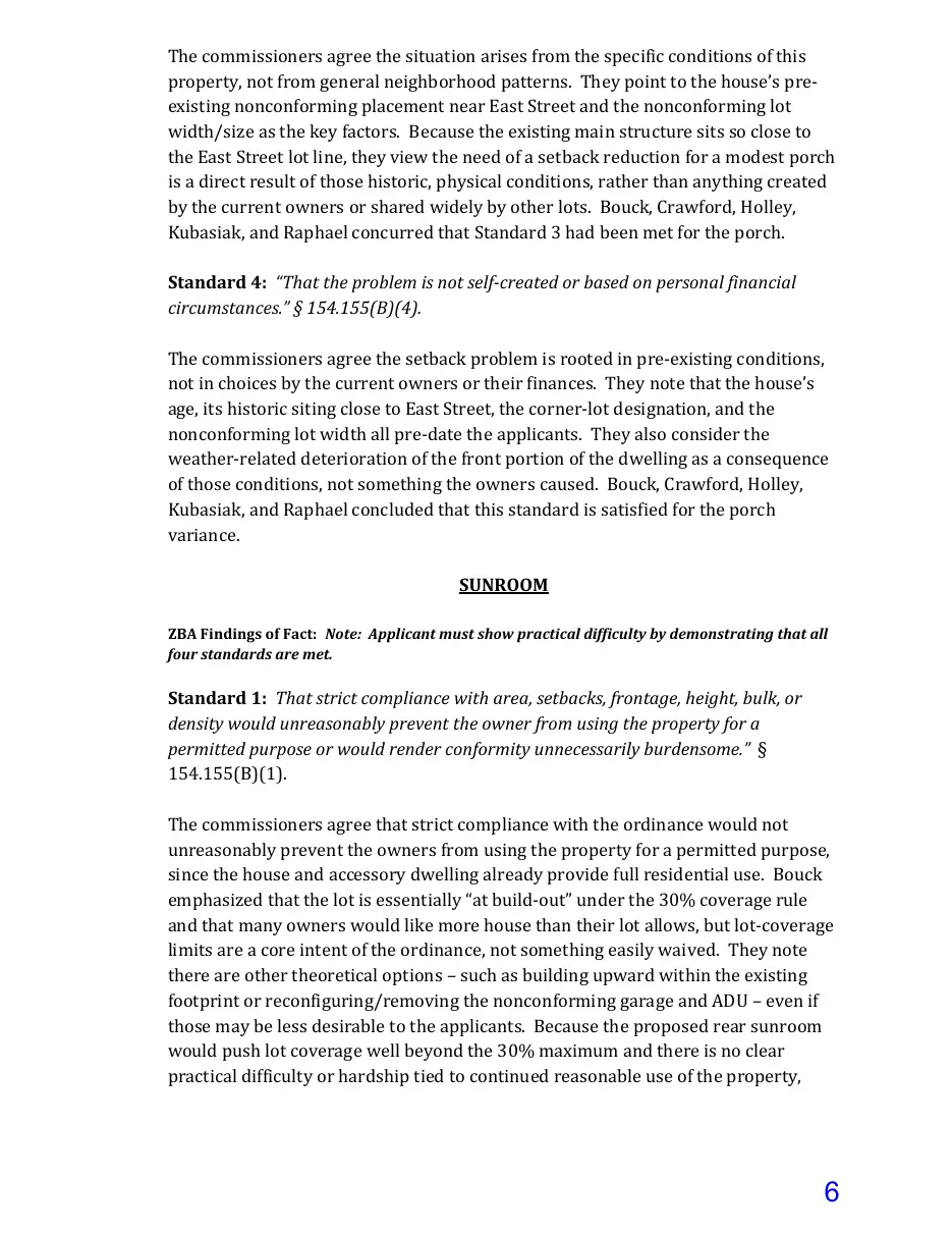 Page 6 of the packet; its text follows