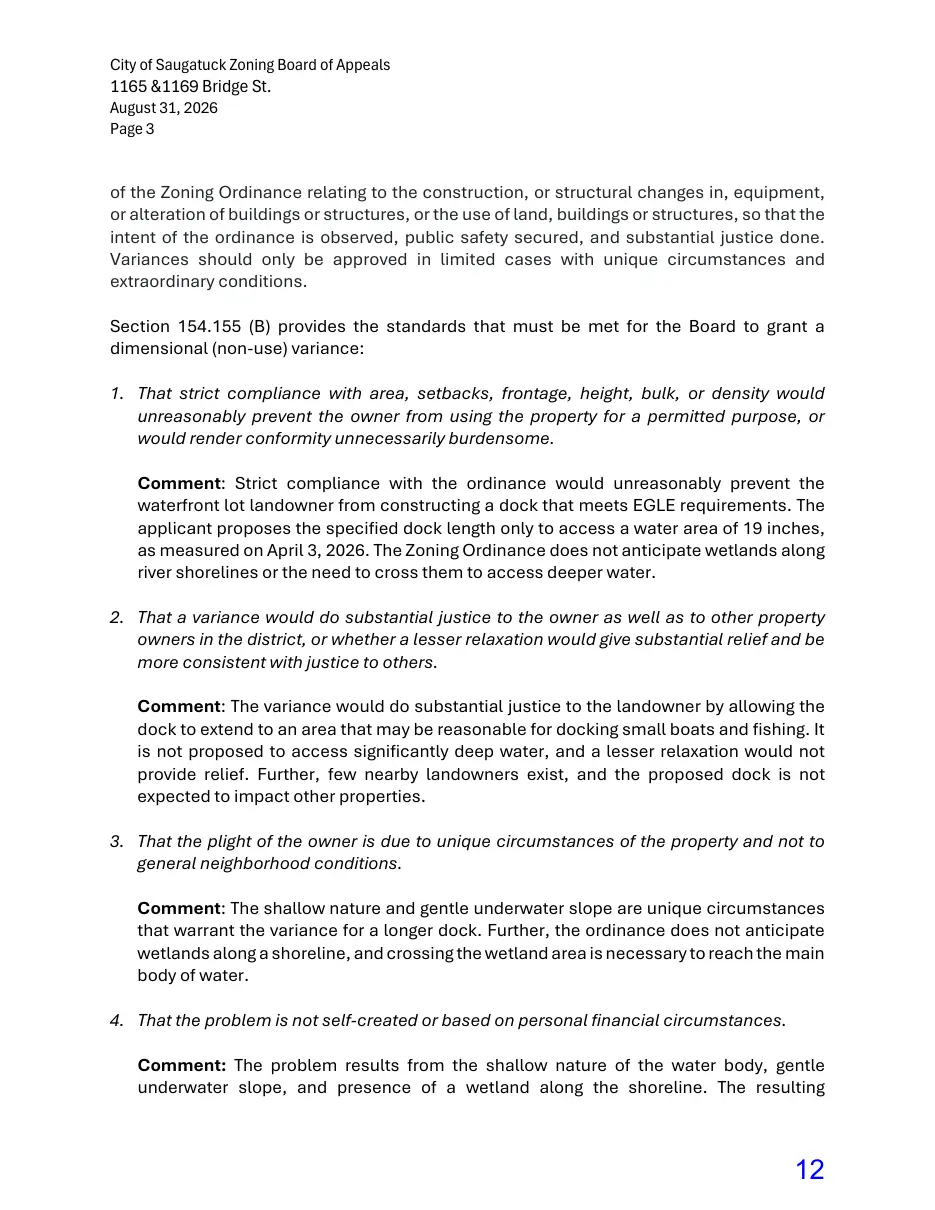 Page 12 of the packet; its text follows