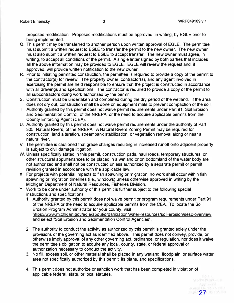 Page 27 of the packet; its text follows