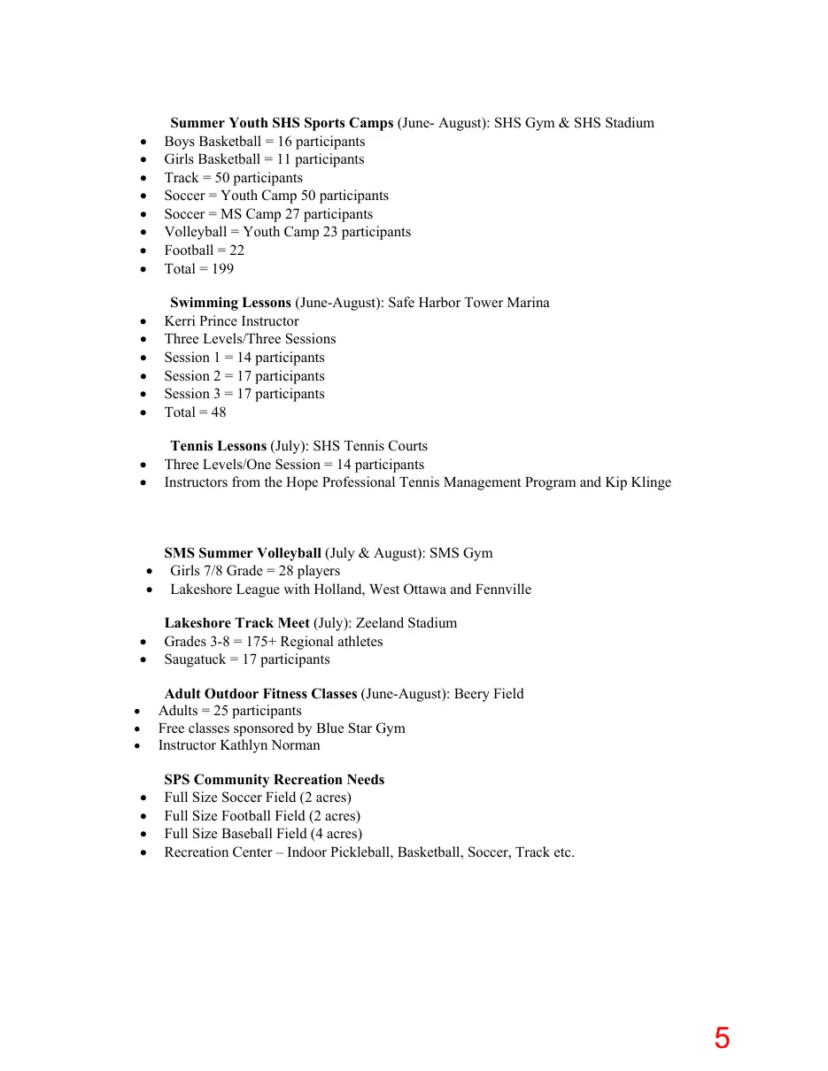 Page 5 of the packet; its text follows
