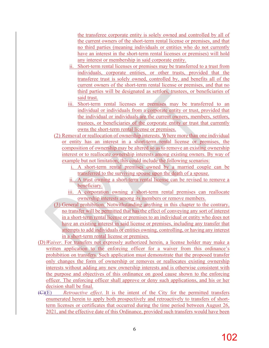 Page 102 of the packet; its text follows