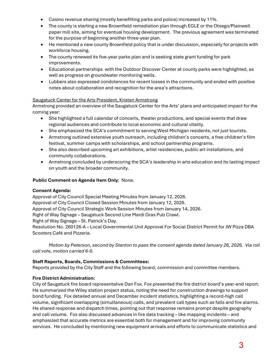 Page 3 of the packet; its text follows