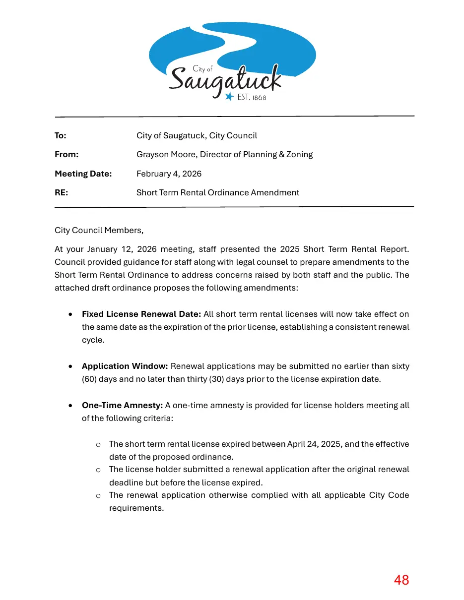 Page 48 of the packet; its text follows