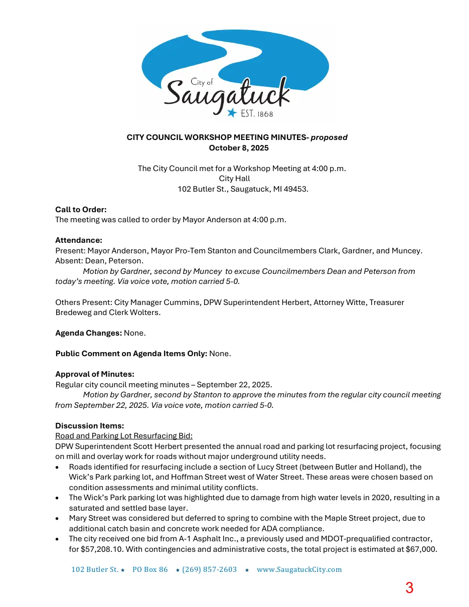 Page 3 of the packet; its text follows