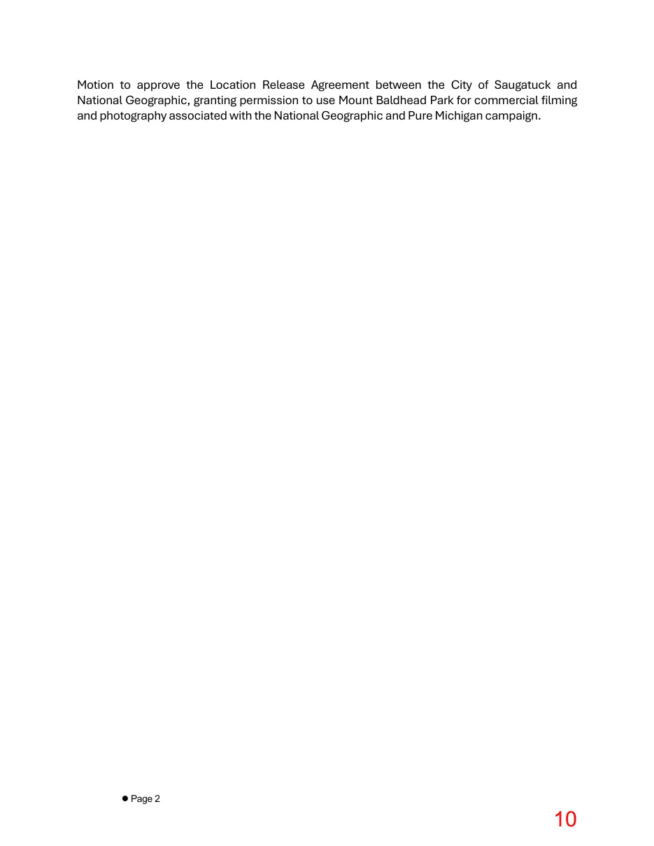 Page 10 of the packet; its text follows