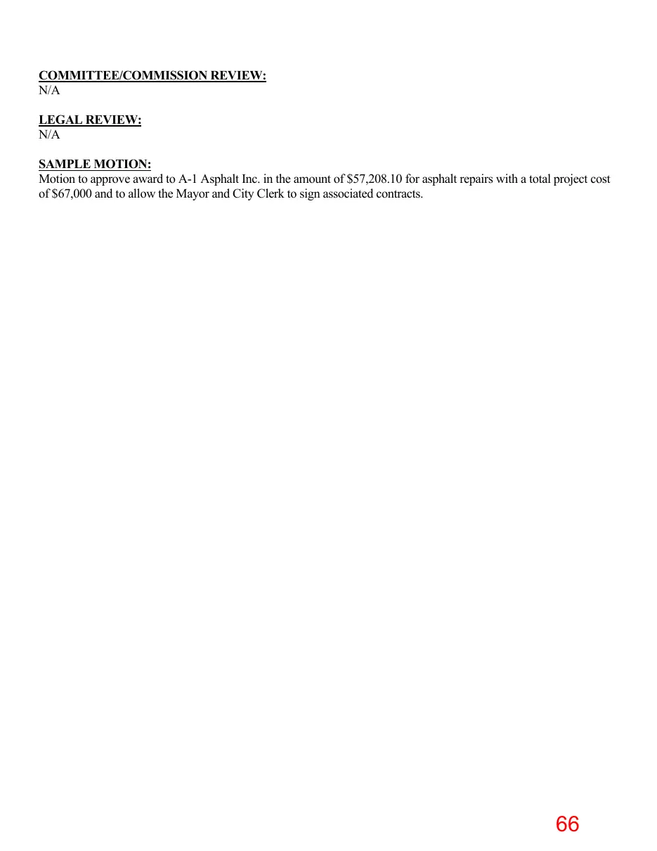 Page 66 of the packet; its text follows