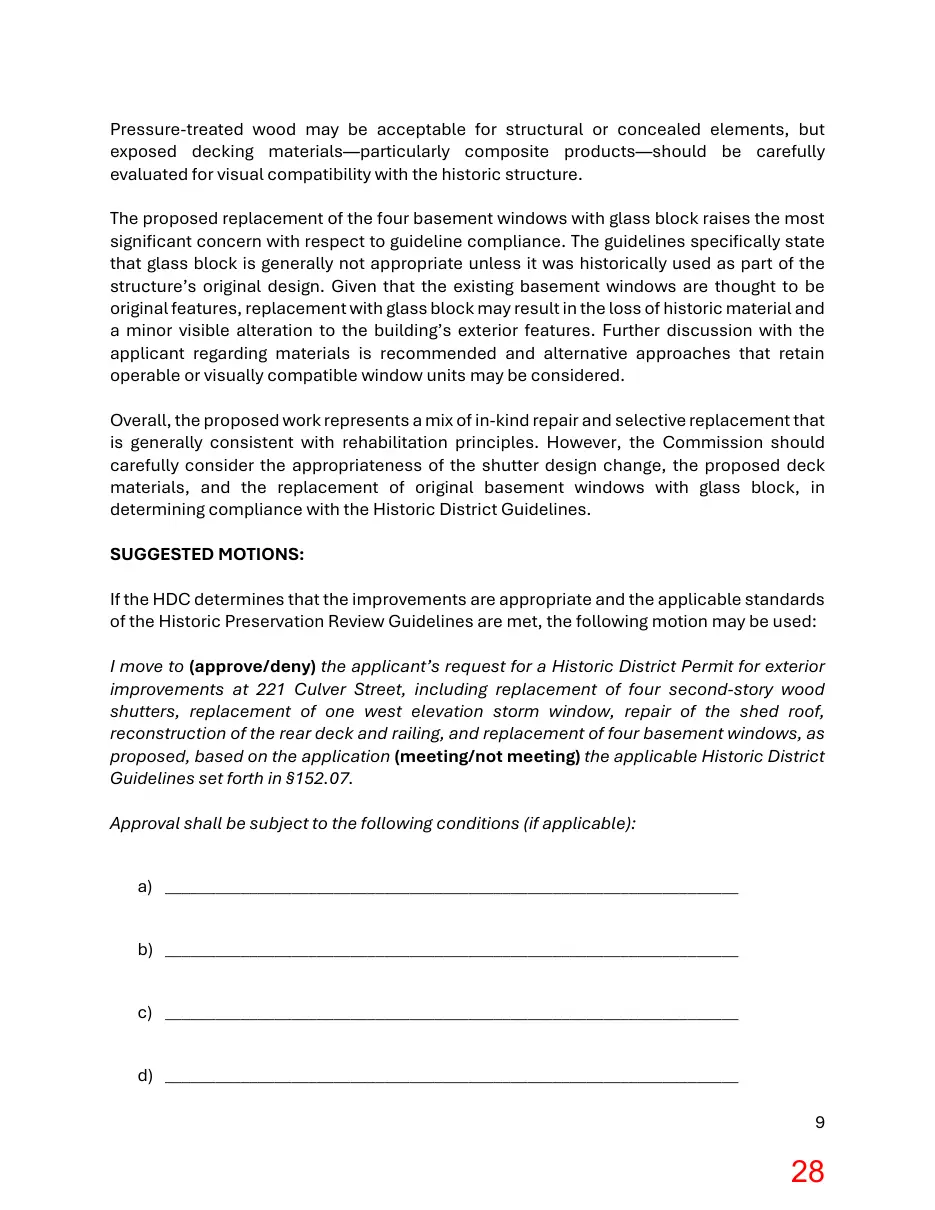 Page 28 of the packet; its text follows