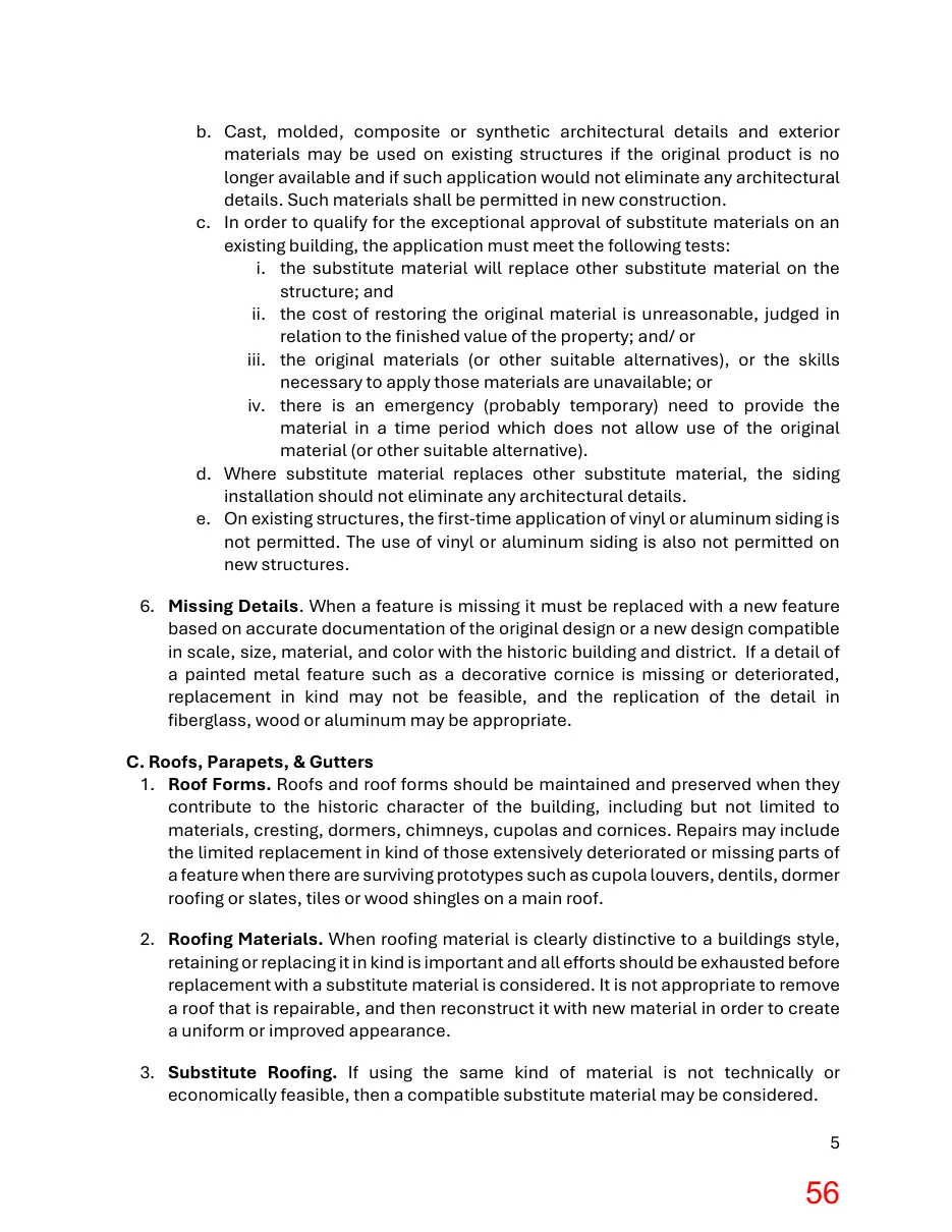 Page 56 of the packet; its text follows